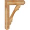 Ekena Millwork Olympic Craftsman Rough Sawn Bracket, Western Red Cedar, 6"W x 26"D x 38"H BKT06X26X38OLY04RWR - alternate 4